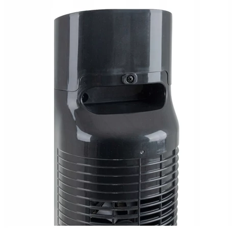 Oszlop alakú, LED lánghatásos, távirányítós, elektromos radiátor, 2000 W, állítható termosztáttal és időzítővel