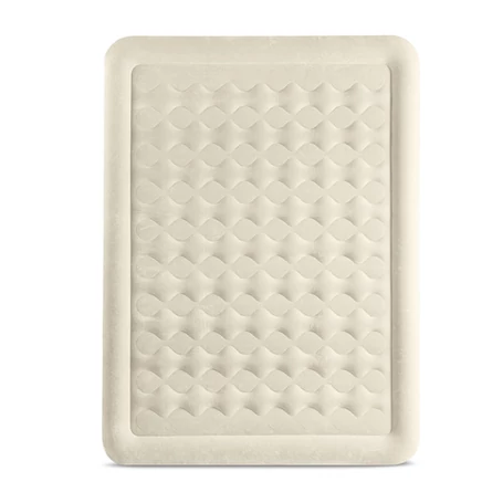 Felfújható bársony turista matrac beépített pumpával, kétszemélyes, vendégmatrac, vendégágy