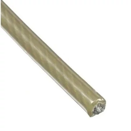 Sodort acélhuzalos nylon vágózsinór fűkaszához 2,4 mm átmérővel, 50 méter