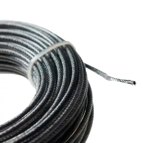 Sodort acélhuzalos nylon vágózsinór fűkaszához 2,4 mm átmérővel, 50 méter