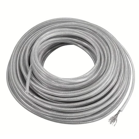 Sodort acélhuzalos nylon vágózsinór fűkaszához 2,4 mm átmérővel, 50 méter