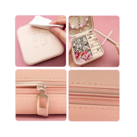 Ékszerkészítő készlet gyerekeknek, 69 részes karkötő és nyaklánckészítő szett dobozzal és ajándéktasakkal