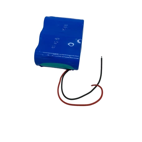 Három cellás akku napelemhez, 3x4000mAh, 3.2V, 10 x 8 x 3,5 cm, kék