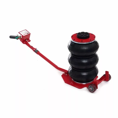 Pneumatikus légpárnás emelő, autóemelő, 4,5 tonna teherbírással, 15-40 cm magas emelési tartomány