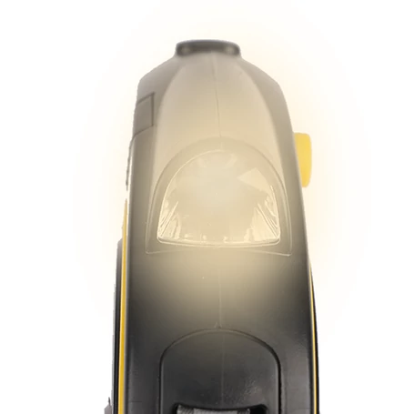 Automatikus fékezhető kutyapóráz 10–25 kg-ig, LED-es zseblámpával, zacskó tartóval, 5 m hosszúságú