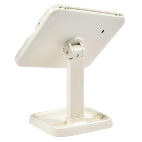 LED megvilágítású kozmetikai sminktükör, 3 részes összehajtható kialakítás, 2x és 3x nagyítás, állítható színhőmérséklet, usb-c töltés