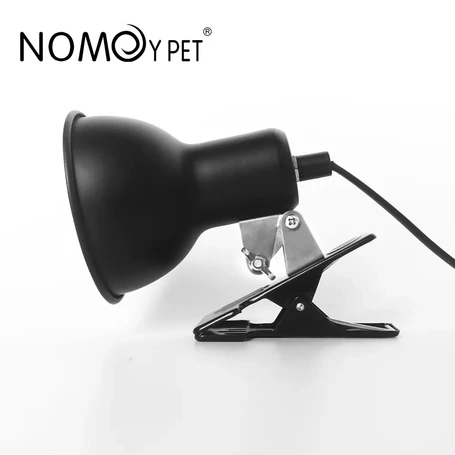 Nomoy Pet csiptethető, pozícionálható ernyős lámpa terráriumokhoz, E27 foglalattal, kapcsolóval, 