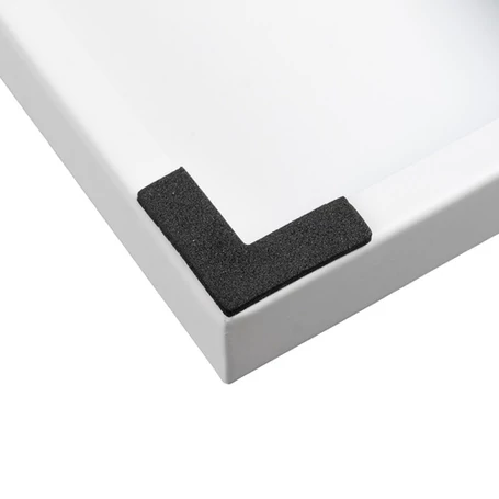 Kozmetikai tükör beépített LED világítással, 58x46cm, állítható háttérvilágítással, Hollywood stílusú