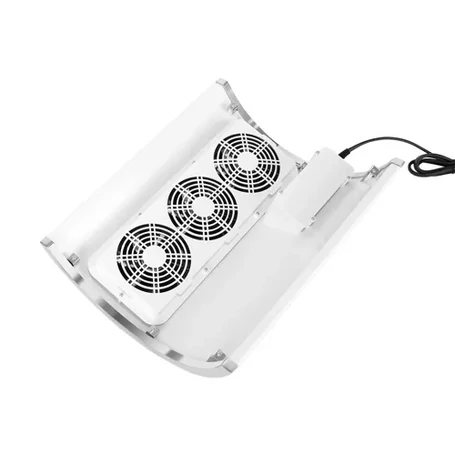 Professzionális, manikűr-pedikűr porelszívó, 2 db újrahasználható porzsákkal, 40W teljesítménnyel, fehér színben