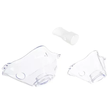 Hordozható ultrahangos inhalátor, vezeték nélküli és USB működéssel, 10 ml tartállyal, fehér