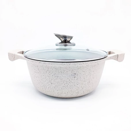 Royalty Line gránit bevonatú levesesedény fedővel, 24 cm, RL-BS24GL