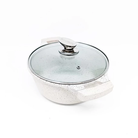 Royalty Line gránit bevonatú levesesedény fedővel, 24 cm, RL-BS24GL