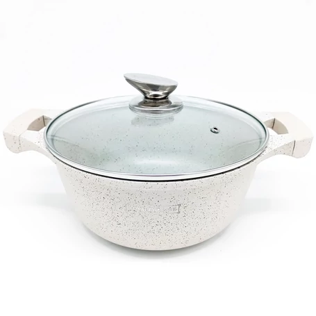 Royalty Line gránit bevonatú levesesedény fedővel, 24 cm, RL-BS24GL