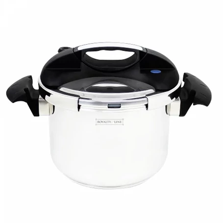 Royalty Line rozsdamentes acél kukta, 6 literes, 22cm széles, RL-PS6L