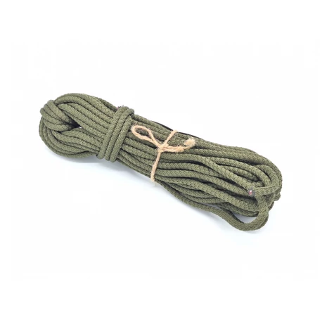 Kötél, szintetikus, zöld, 8 mm, 20 m