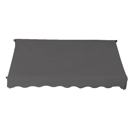 Modern minimalista kitekerhető árnyékoló roló, 1,5 méter, könnyű, strapabíró, szürke