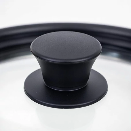 Univerzális 3 az 1-ben üvegfedő szilikon peremmel, 24, 26 és 28 cm-es edényekhez és serpenyőkhöz, hőálló és helytakarékos konyhai kiegészítő