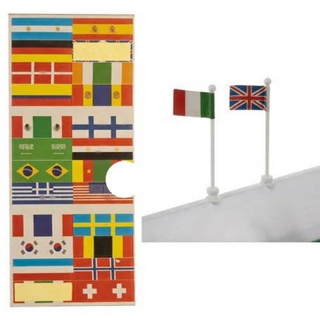 Nagyméretű Rugós asztali foci, 22 játékosos focijáték gyerekeknek és felnőtteknek, készségfejlesztő családi társasjáték