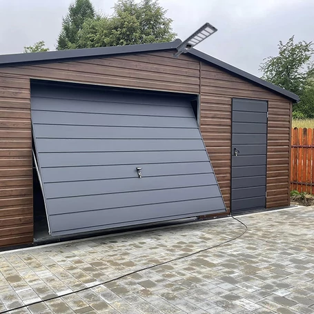 Nagy fényerejű, napelemes, akkumulátoros, mozgásérzékelős, utcai LED lámpa, 6 paneles, 600w