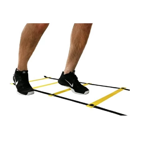 Koordinációs edzőlétra hordtáskával, állítható foktávolság, 6 m hosszú