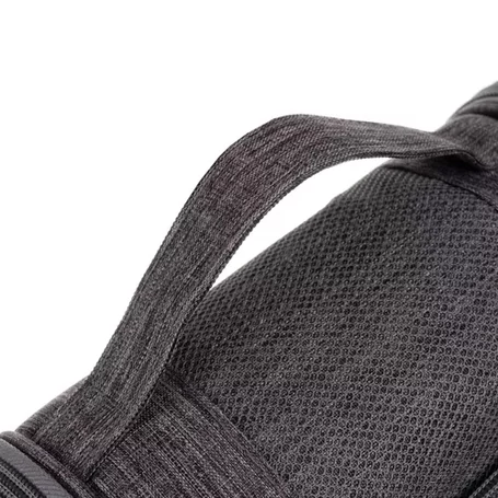 Kozmetikai utazótáska, kihajtható, felakasztható, vízálló, 11 rekesszel, 24,5×21×13,5 cm méretben, szürke színben