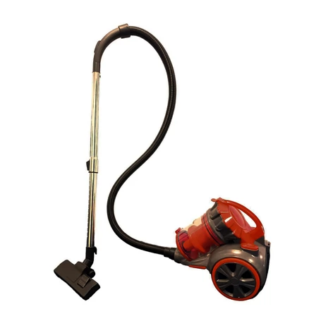 Worth Air porzsák nélküli, Multi-Cyclone rendszerű porszívó, 1600W szívóerő, 3 literes tartály, piros