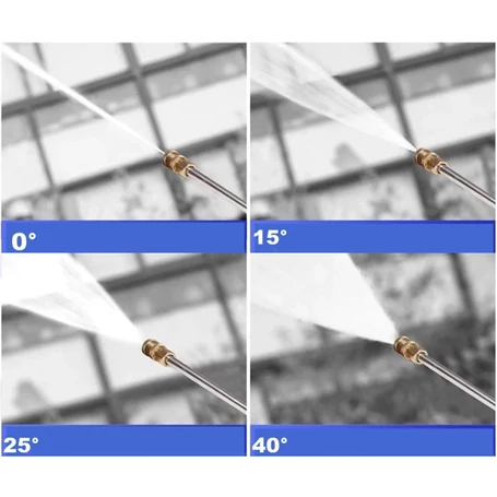 Worth Air benzinmotoros magasnyomású mosó 250 bar, 5 féle szórófejjel, 6,5 LE teljesítménnyel, OQ-2600