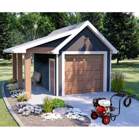 Worth Air benzinmotoros magasnyomású mosó 250 bar, 5 féle szórófejjel, 6,5 LE teljesítménnyel, OQ-2600