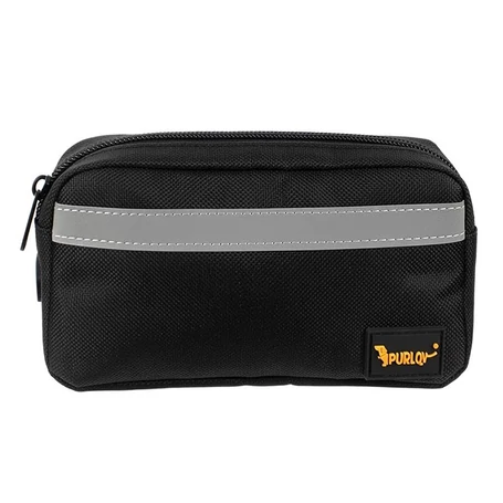 Kéz nélküli, lengéscsillapítós sport póráz derékövvel, 200 cm-es rugalmas póráz, állítható 70–120 cm deréköv, nagytestű kutyákhoz 50 kg-ig, fényvisszaverő elemekkel