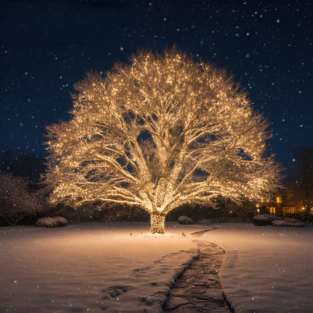 Karácsonyi LED füzér, 500 LED, 35 m hosszú, meleg fehér, 8 világítási effekt, IP44 