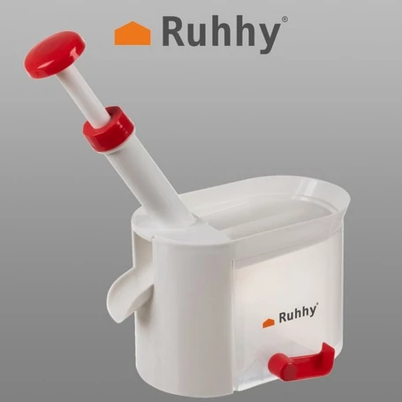 Kézi rugós cseresznye és meggymagozó magtartállyal, csúszásmentes talppal, gyors és hatékony mechanikával