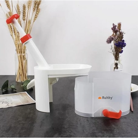 Kézi rugós cseresznye és meggymagozó magtartállyal, csúszásmentes talppal, gyors és hatékony mechanikával