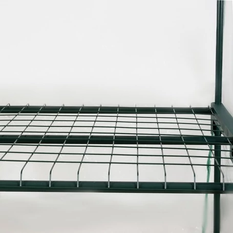 Mini fóliasátor, melegház, fém vázas, 5 polccal, 195 x 70 x 50 cm