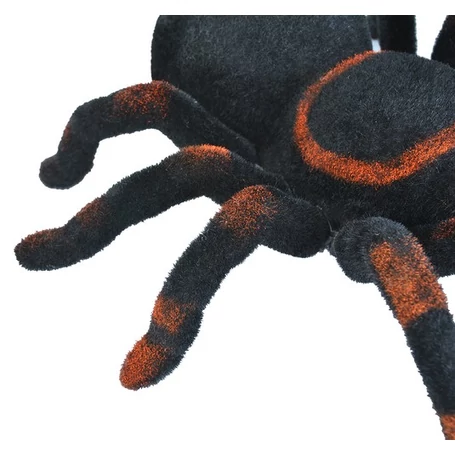 Távirányítós óriáspók, tarantula, 25 cm, elemes, élethű Halloween dekoráció