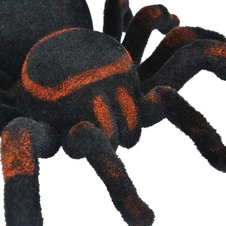 Távirányítós óriáspók, tarantula, 25 cm, elemes, élethű Halloween dekoráció