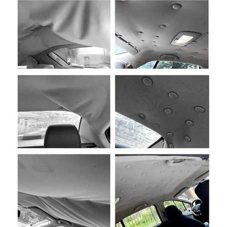 Univerzális autó tetőkárpit javító készlet, 70 db-os rögzítőszett kiegészítőkkel