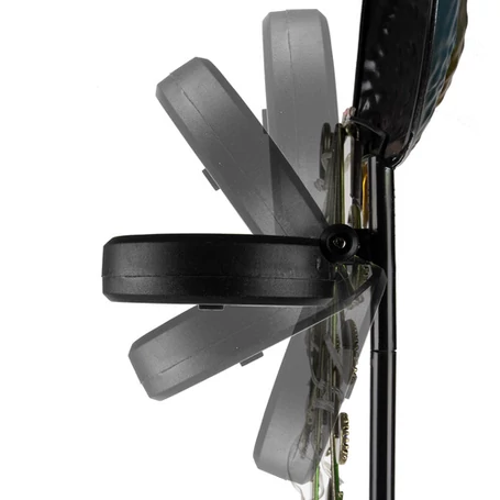 Napelemes, akkus, 40 LED-es kerti lámpa páva motívummal, alkonyatkapcsolóval, vízálló, kertbe, teraszra