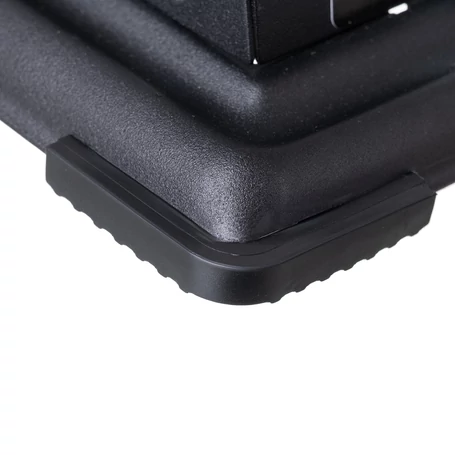 Dugattyús, kézi cigarettatöltő és cigarettasodró készülék, háromféle hüvelyhez, fekete