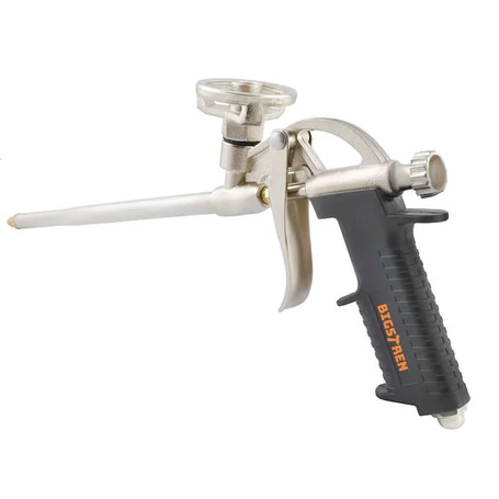Professzionális, fém habszóró pisztoly szabályozható adagolóval