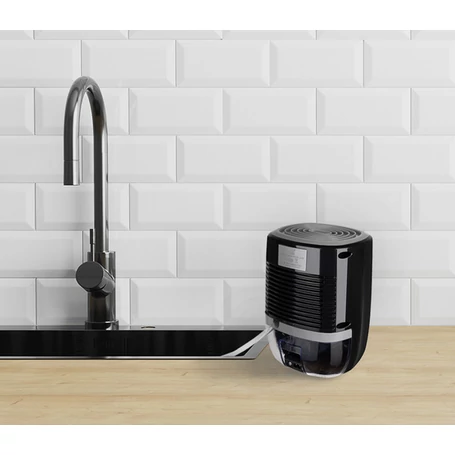 Páramentesítő készülék, 300 ml/nap kapacítás, 800 ml tartály, fekete