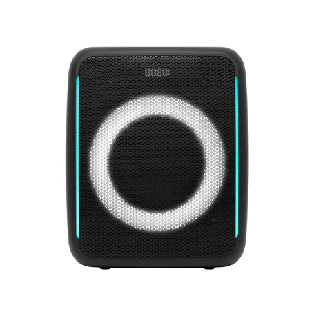 SAL BTCUBE hordozható Boombox, vezeték nélküli hangszóró, 70 watt, 3 hangszóró, Bluetooth TWS, IPX4, beépített akkumulátor