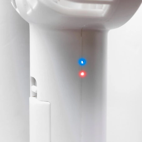 Home HF 9/WH kézi, tölthető ventilátor, 4 W, 10 cm-es lapátátmérő, 3 fokozat, 1200 mAh Li-ion akkumulátor, asztali tartó, fehér