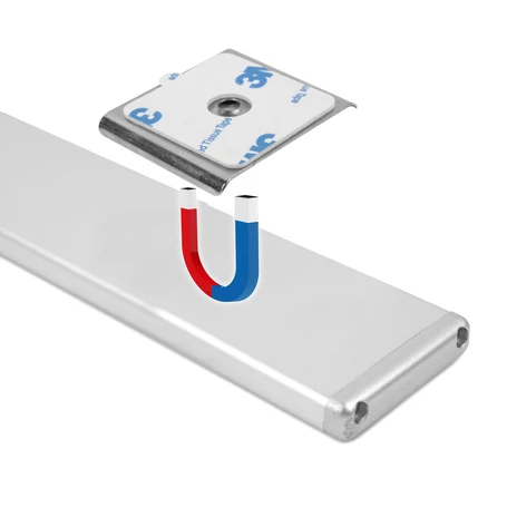 LED világítás mozgásérzékelővel - Akkumulátoros, mágneses - 1,4 W - 30 cm