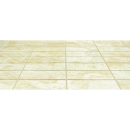 3D PVC falpanel Krém csempe mintás